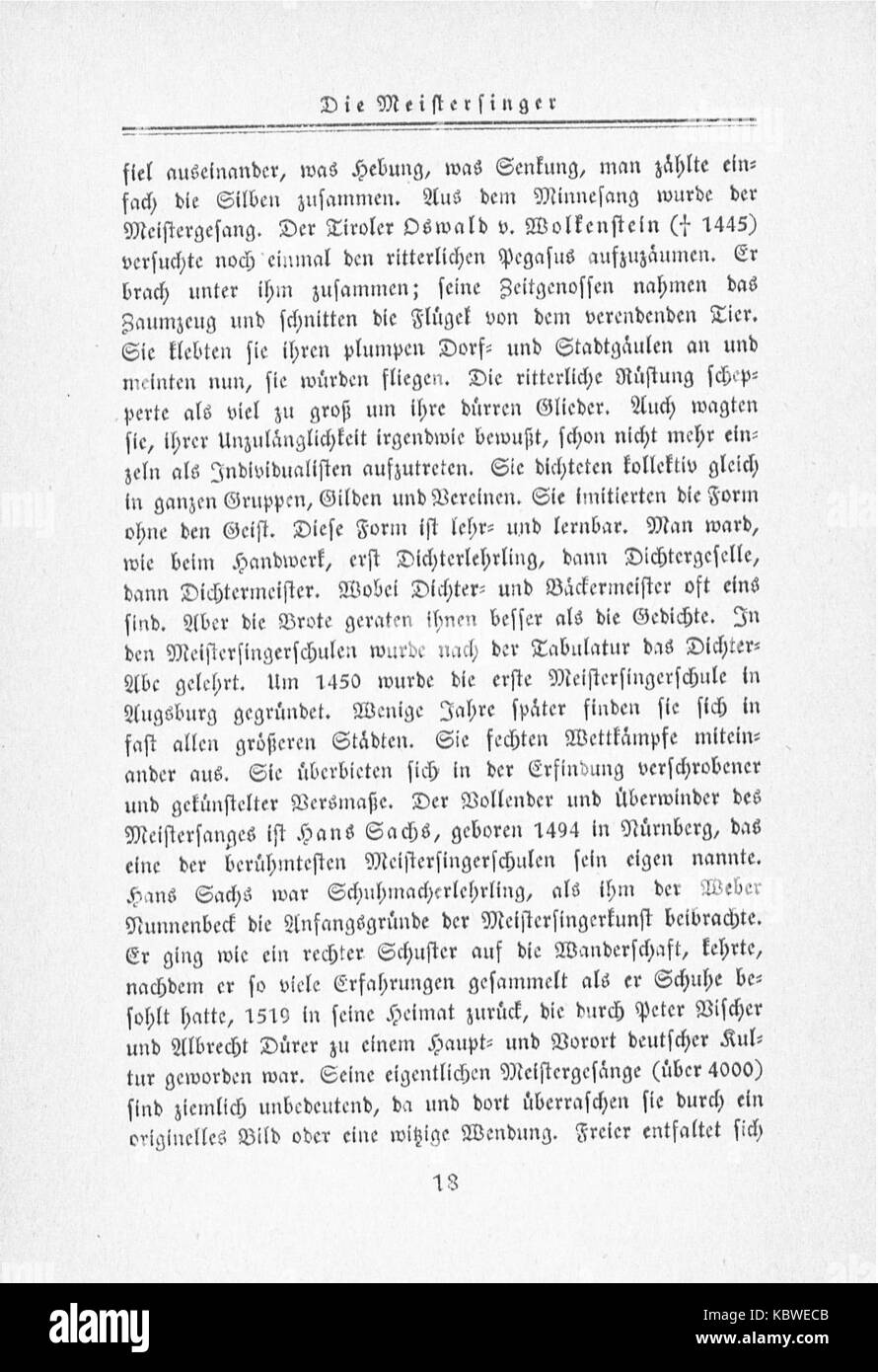 Klabund Deutsche Literaturgeschichte in einer Stunde 018 Stock Photo