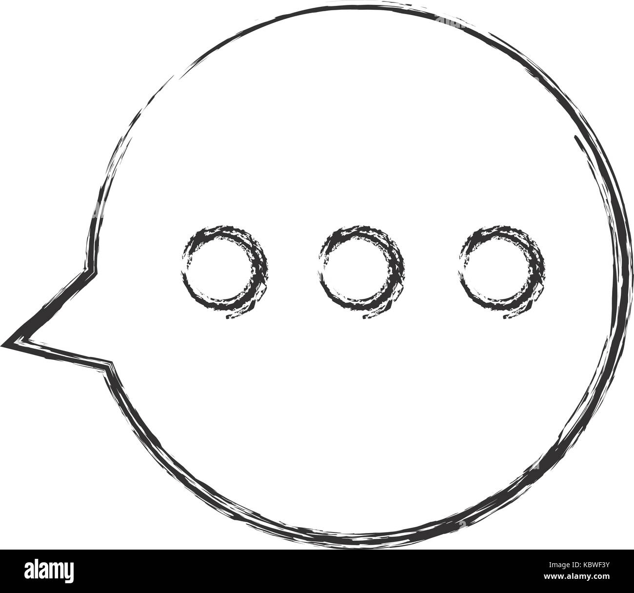 speech bubble icon over white background vector illustration Stock ...