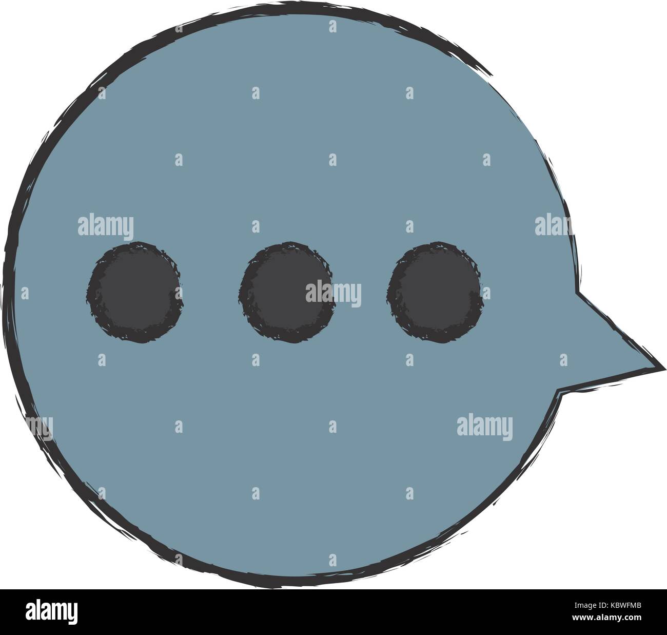 speech bubble icon over white background vector illustration Stock ...