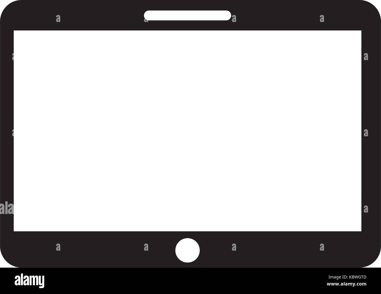 technology device blank screen digital Stock Vector Image & Art - Alamy