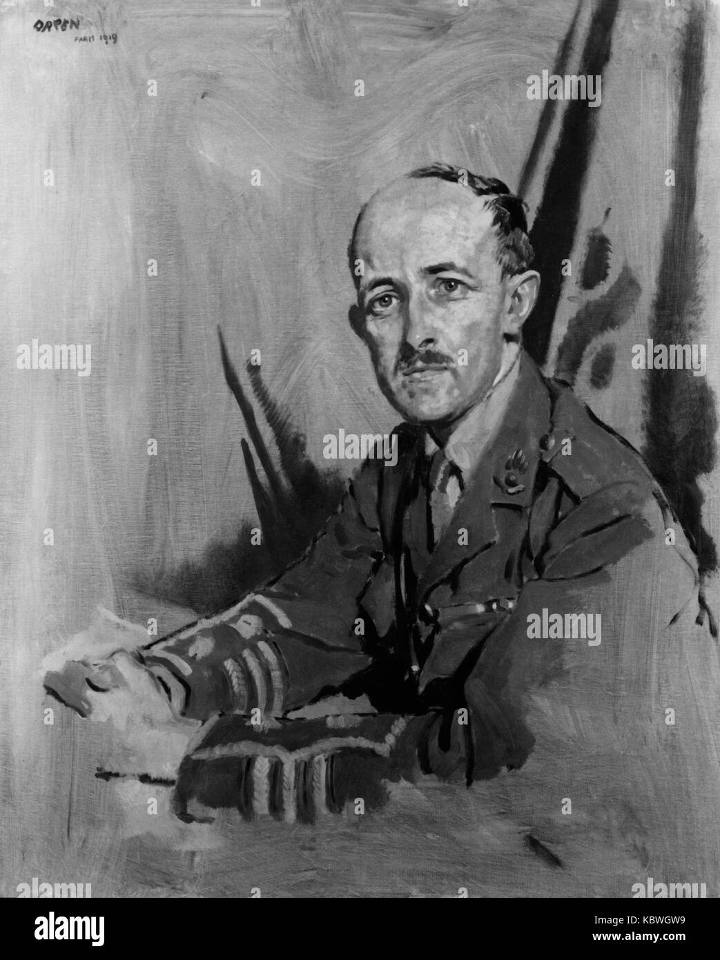Maurice Pascal Alers Hankey, 1st Baron Hankey by Sir William Orpen Stock Photo
