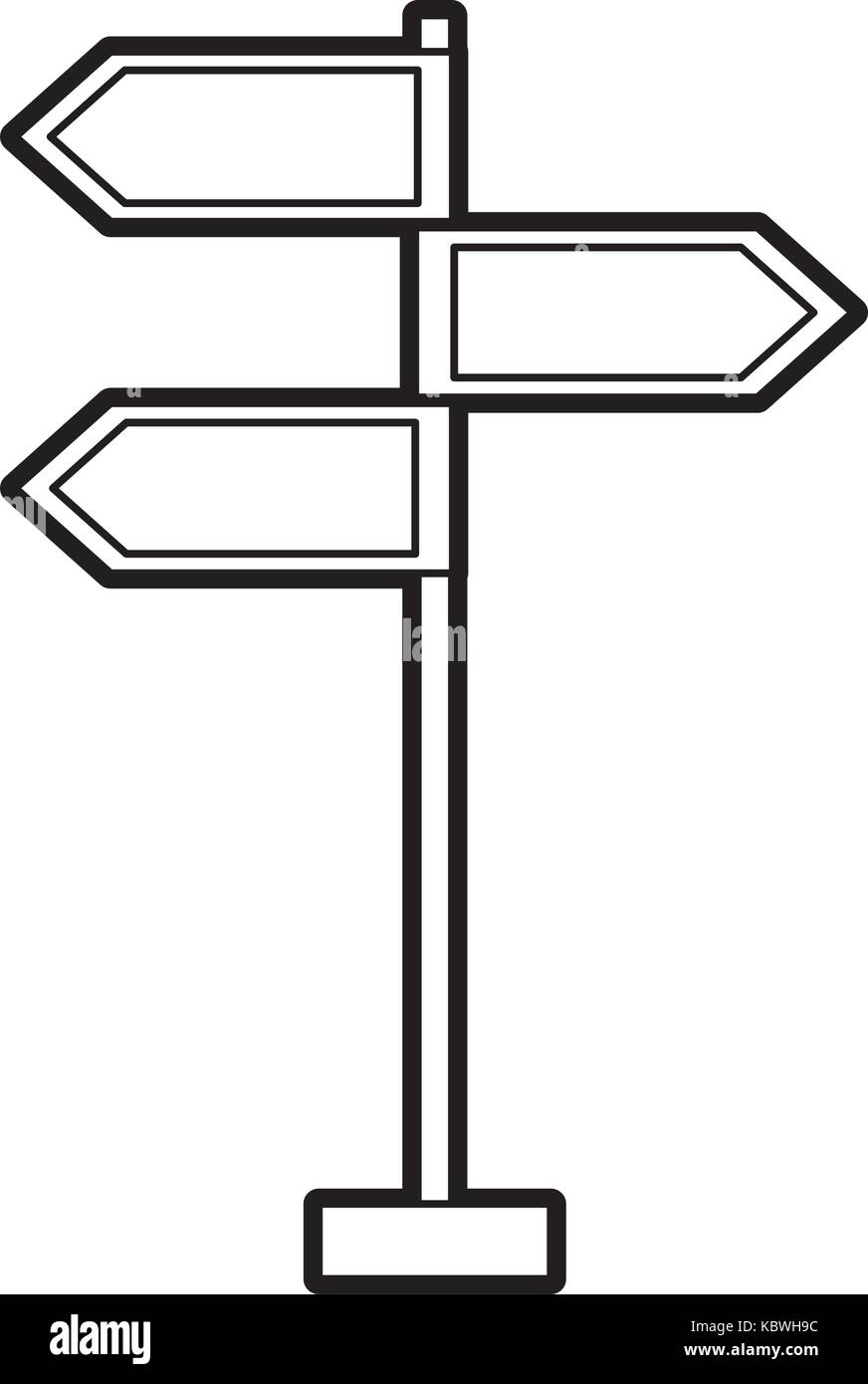 traffic signal arrows guide direction icon Stock Vector Image & Art - Alamy