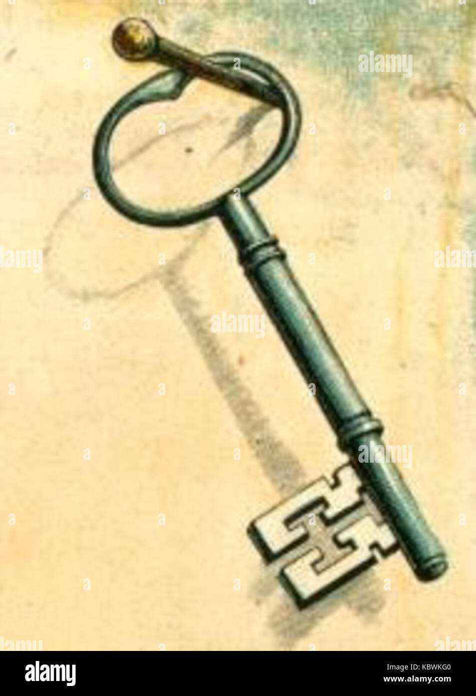 Seleton Key Drawing Skeleton Key Drawing Stock Photo - Alamy