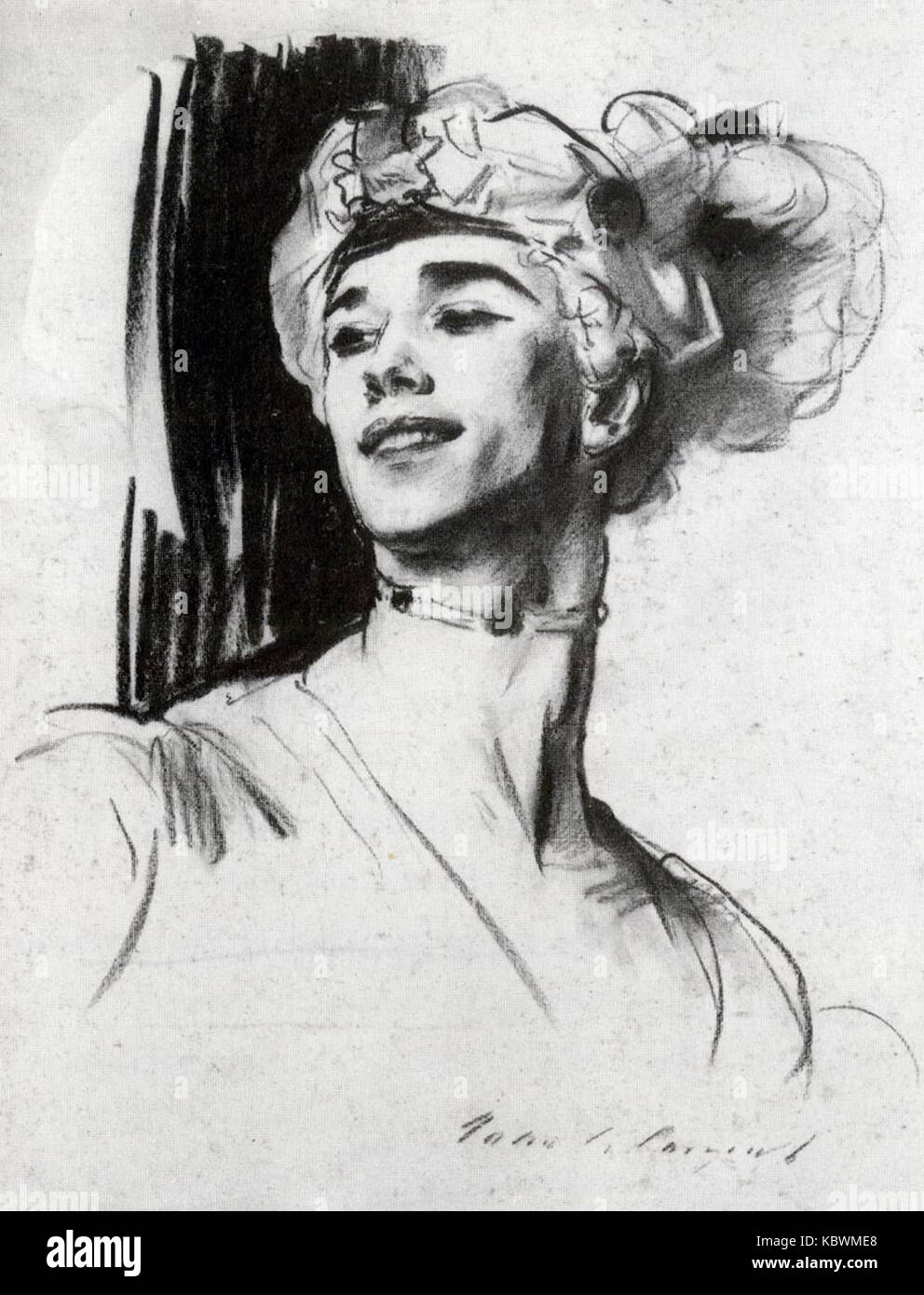 Vaslav nijinsky in le pavillon d armide 1911 Stock Photo - Alamy