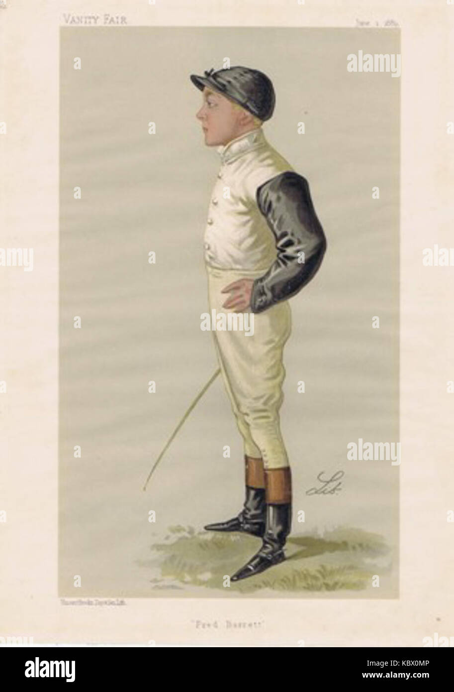 Fred Barrett Vanity Fair 1889 06 01 Stock Photo Alamy