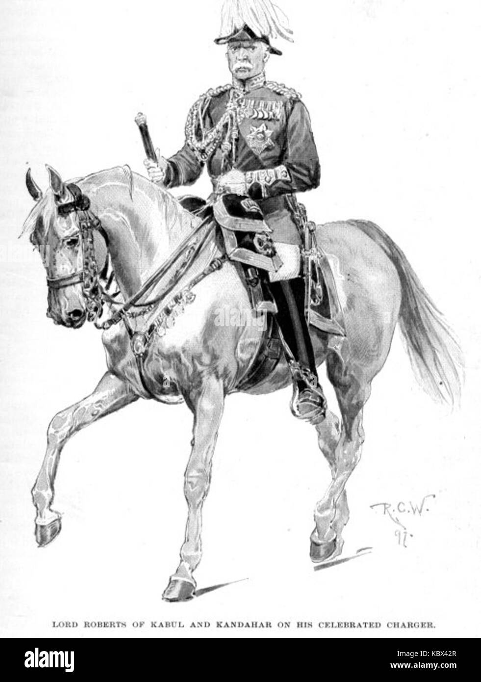 Lord roberts of kandahar Stock Photo Alamy