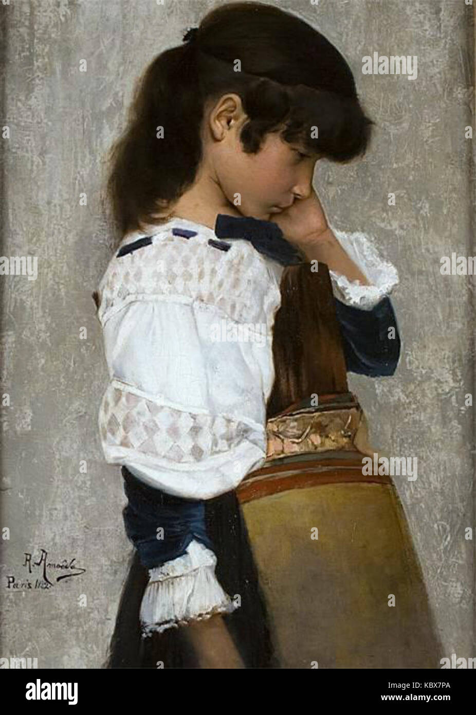 Rodolfo Amoedo Amuada, 1882 Stock Photo Alamy