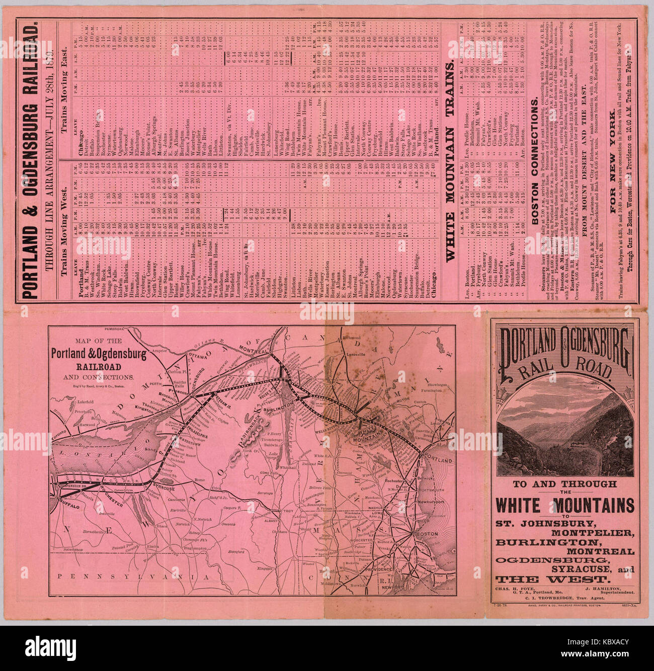 Ogdensburg map hires stock photography and images Alamy