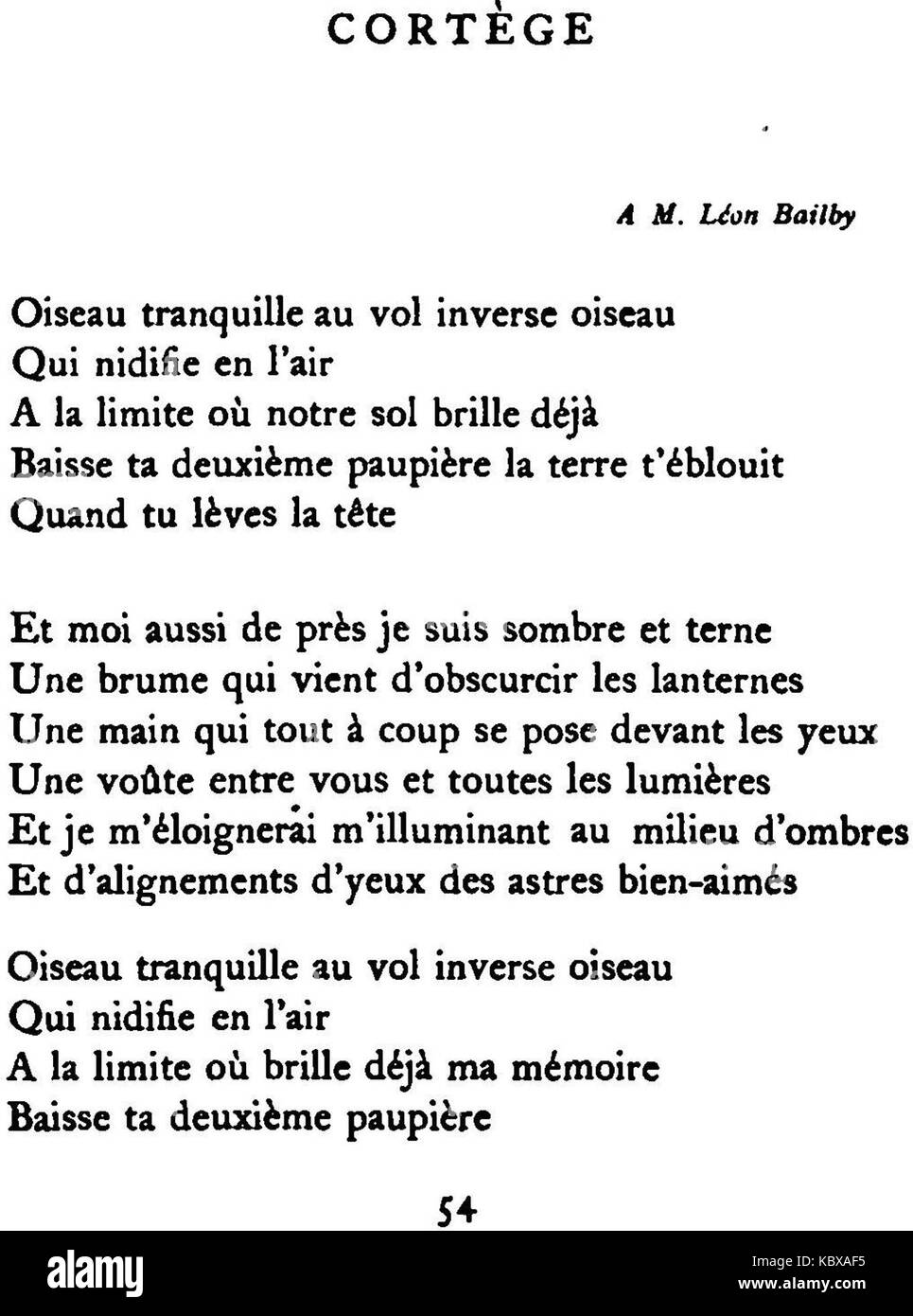 Alcools is a collection of poetry by Guillaume Apollinaire. The piece ...