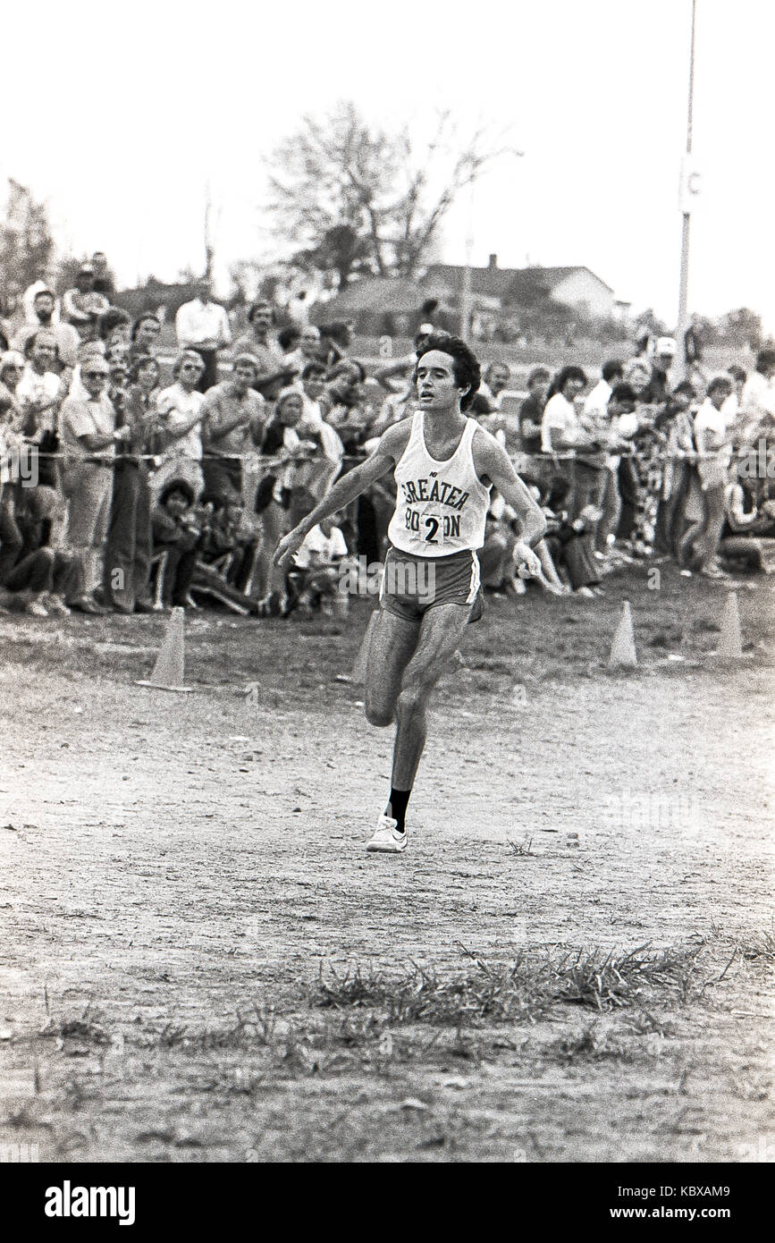 Alberto Salazar competing in the 1979 AAU Cross Country Championships