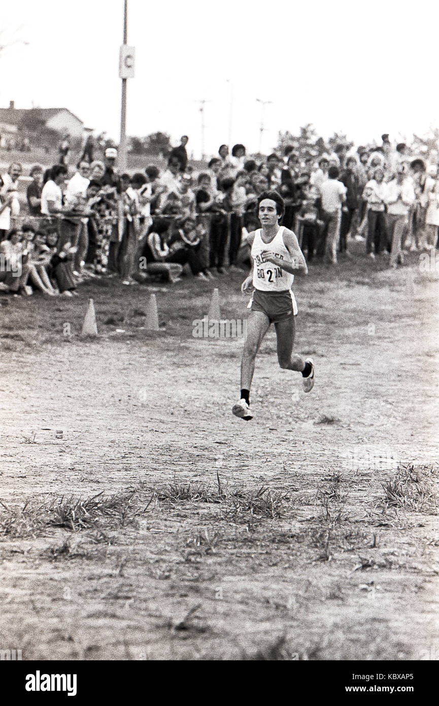 Alberto Salazar competing in the 1979 AAU Cross Country Championships