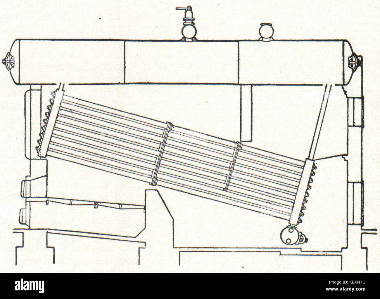 NSRW Babcock and Wilcox boiler Stock Photo Alamy