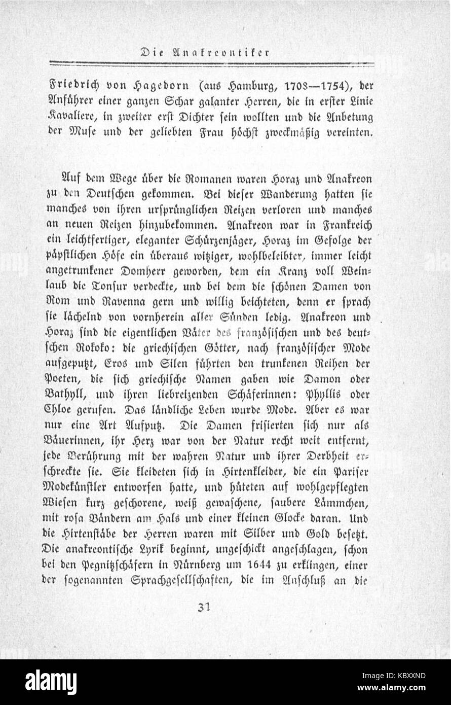 Klabund Deutsche Literaturgeschichte in einer Stunde 031 Stock Photo