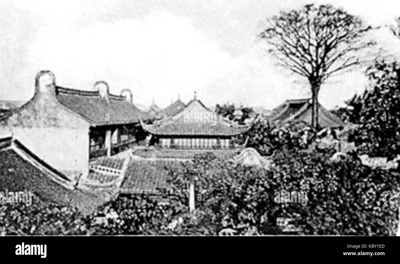 Tea garden bei Shanghai 1 Stock Photo - Alamy