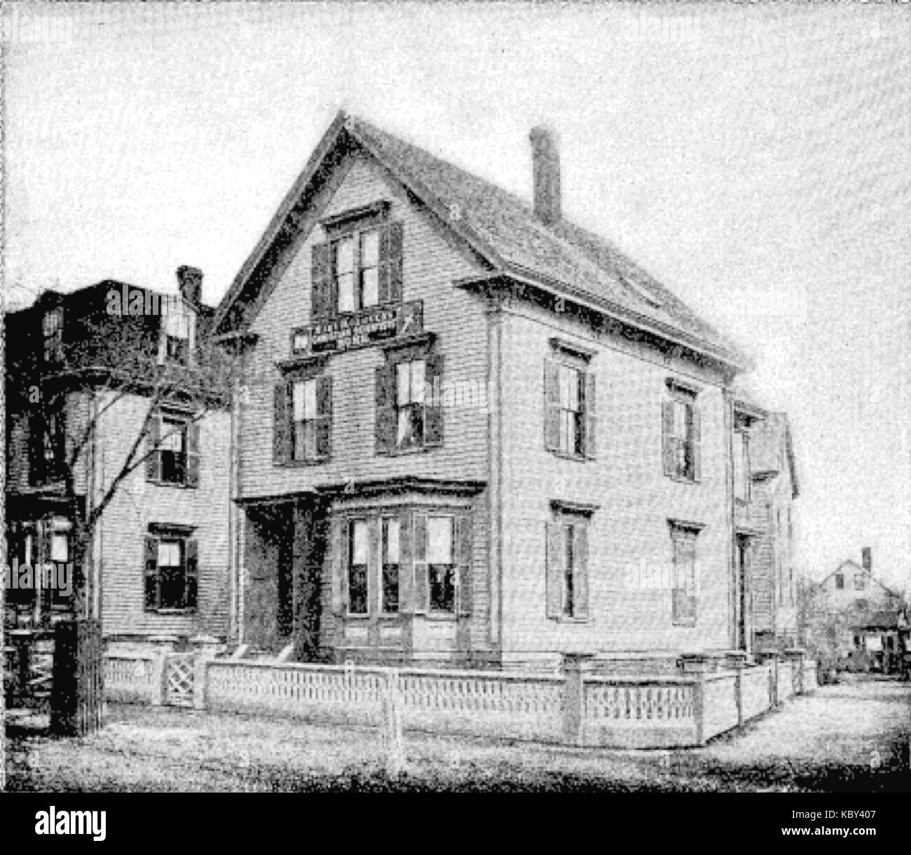 8 Broad Street, Lynn, Massachusetts (Mary Baker Eddy Stock Photo Alamy