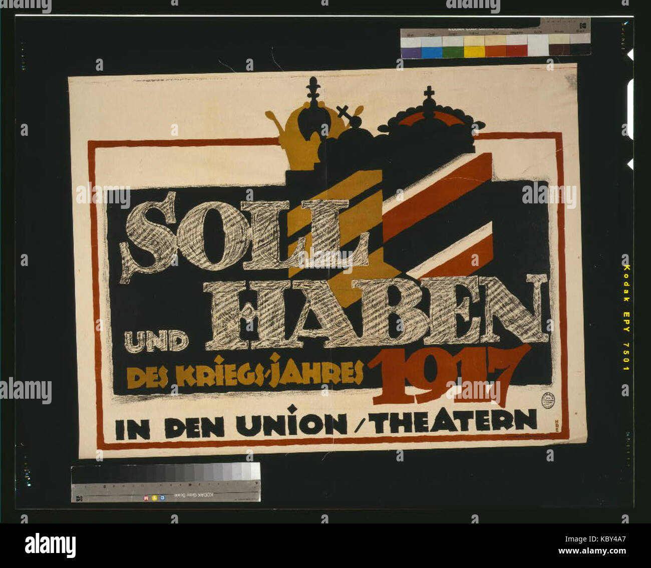 Soll und Haben des Kriegs jahres 1917   in den Union Theatern LCCN2004665860 Stock Photo