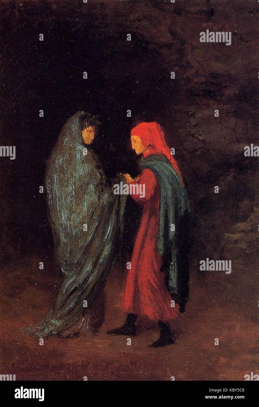 Dante map of hell hi-res stock photography and images - Alamy