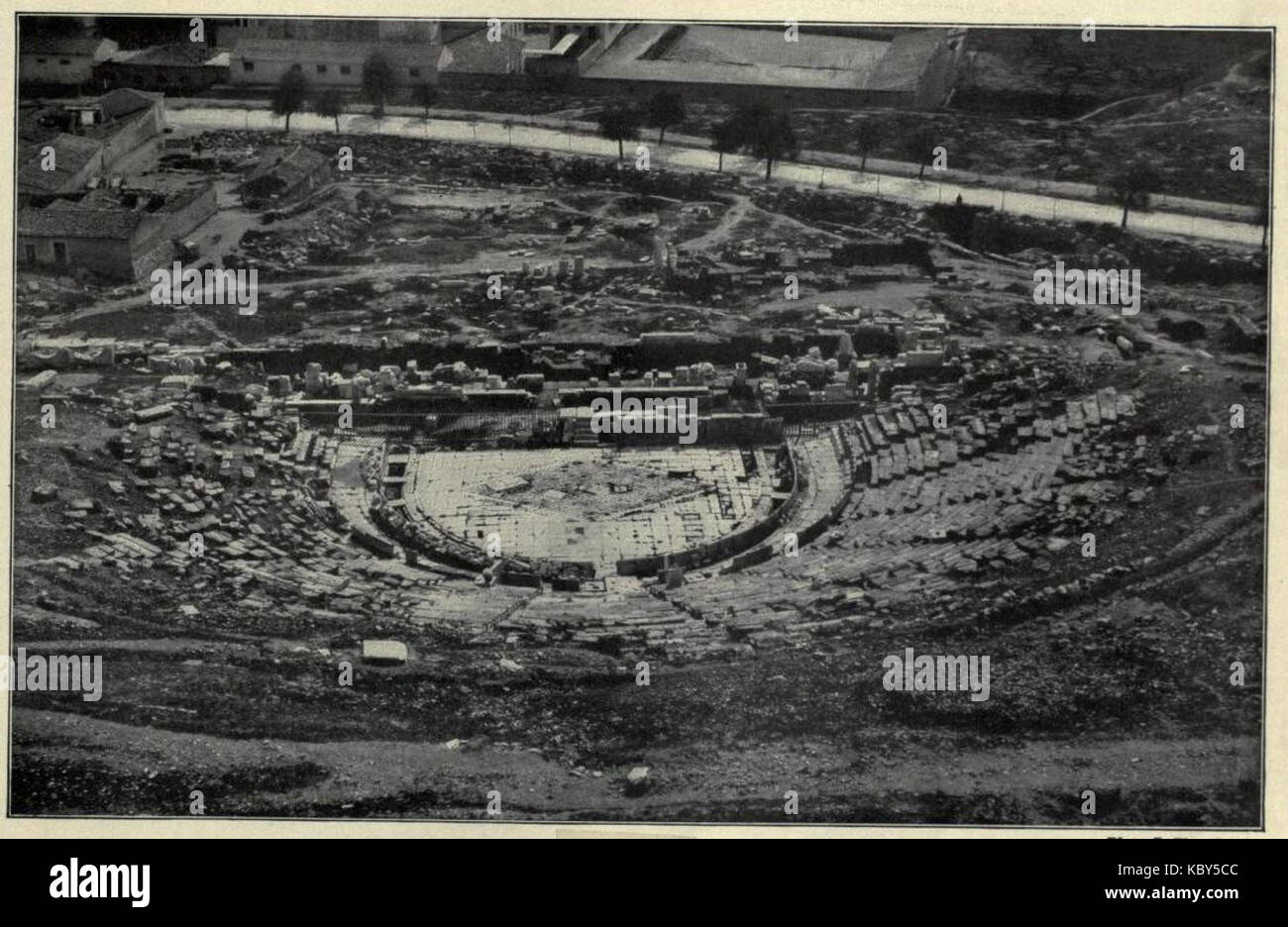 Britannica Theatre Plate Ib Stock Photo Alamy