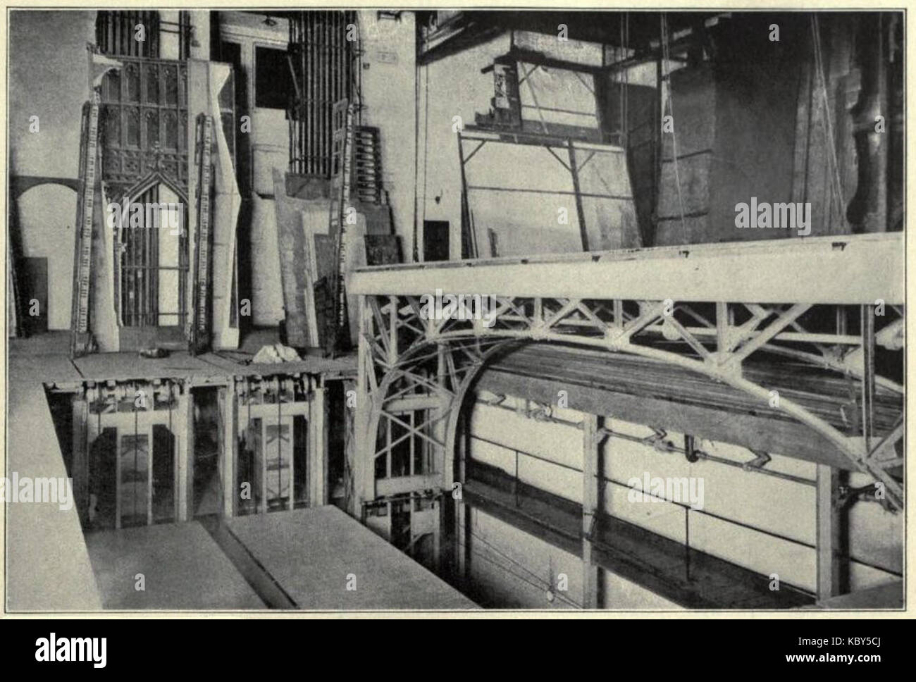 Britannica Theatre Plate IIIa Stock Photo Alamy