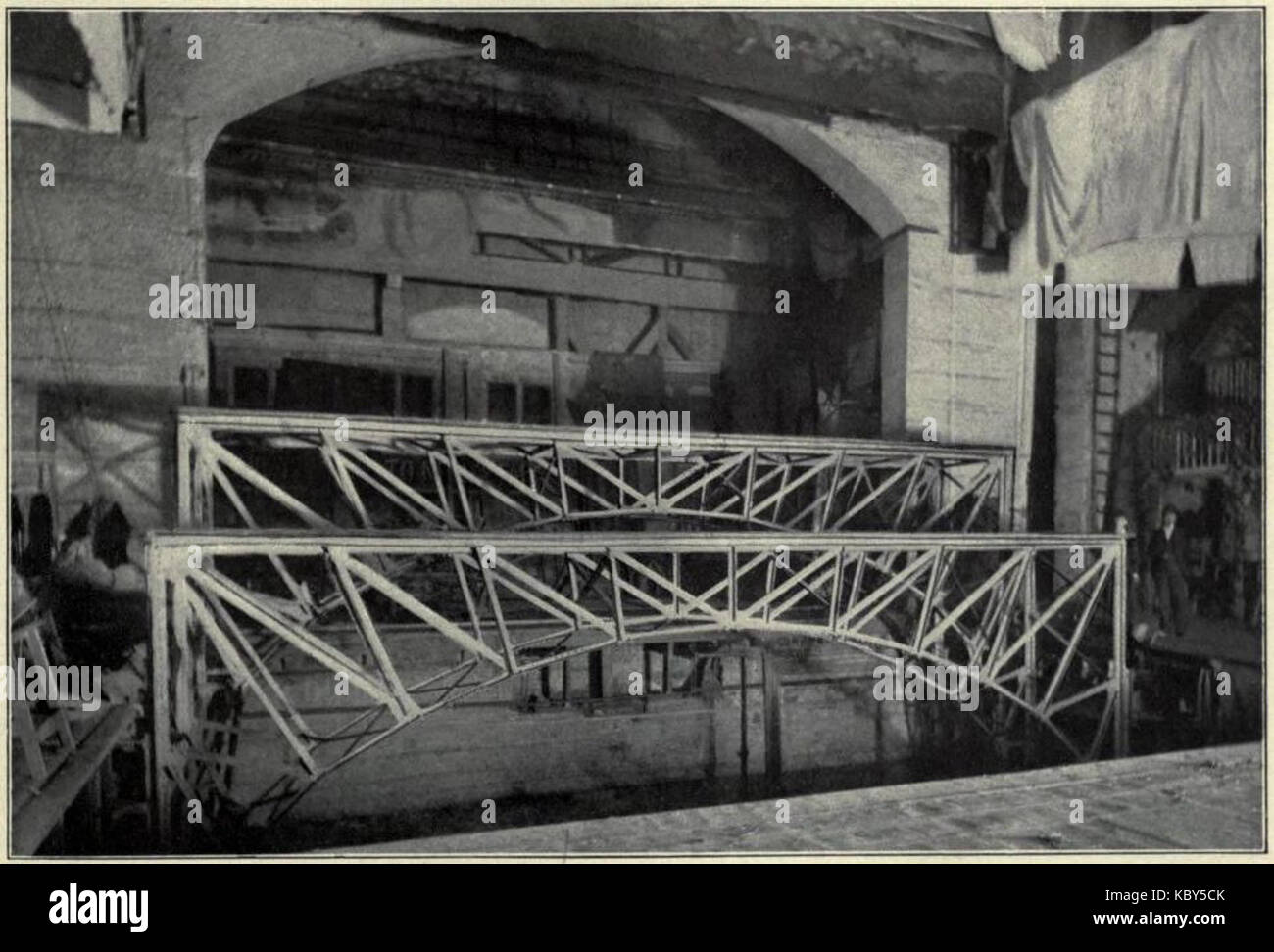 Britannica Theatre Plate IIIb Stock Photo Alamy