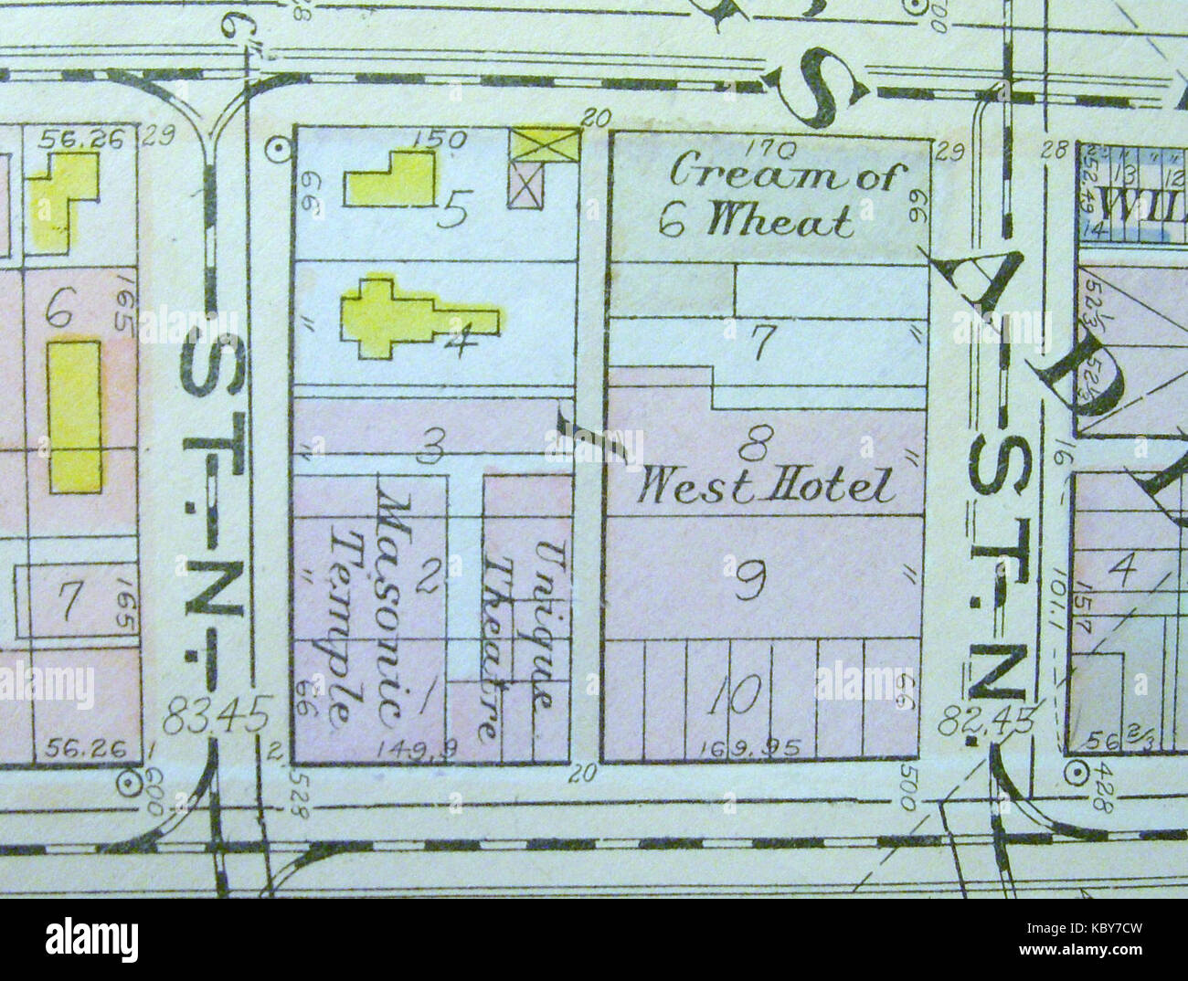 Historical block map hi-res stock photography and images - Alamy