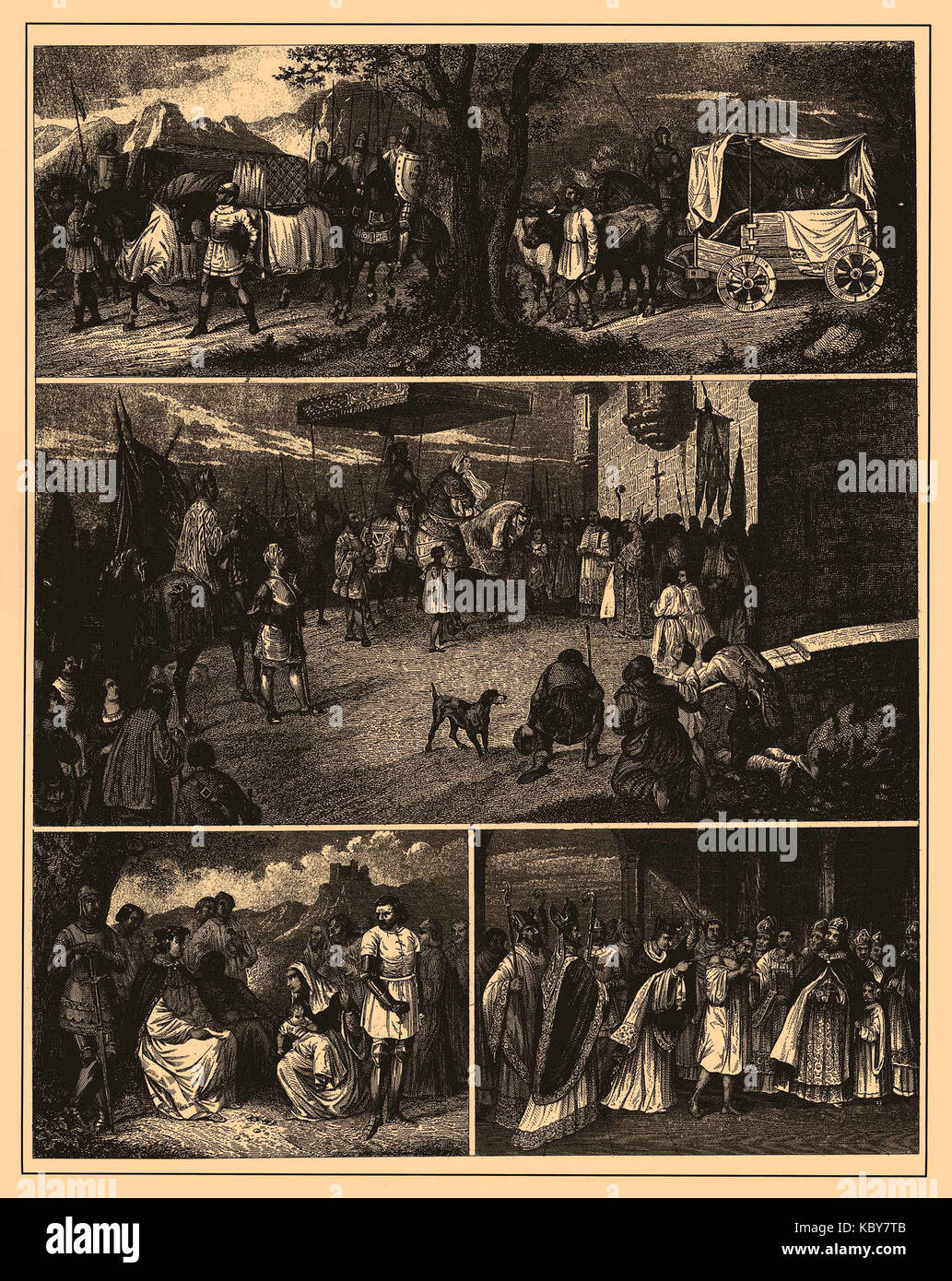 Iconographic Encyclopedia of Science, Literature and Art 238 Stock ...