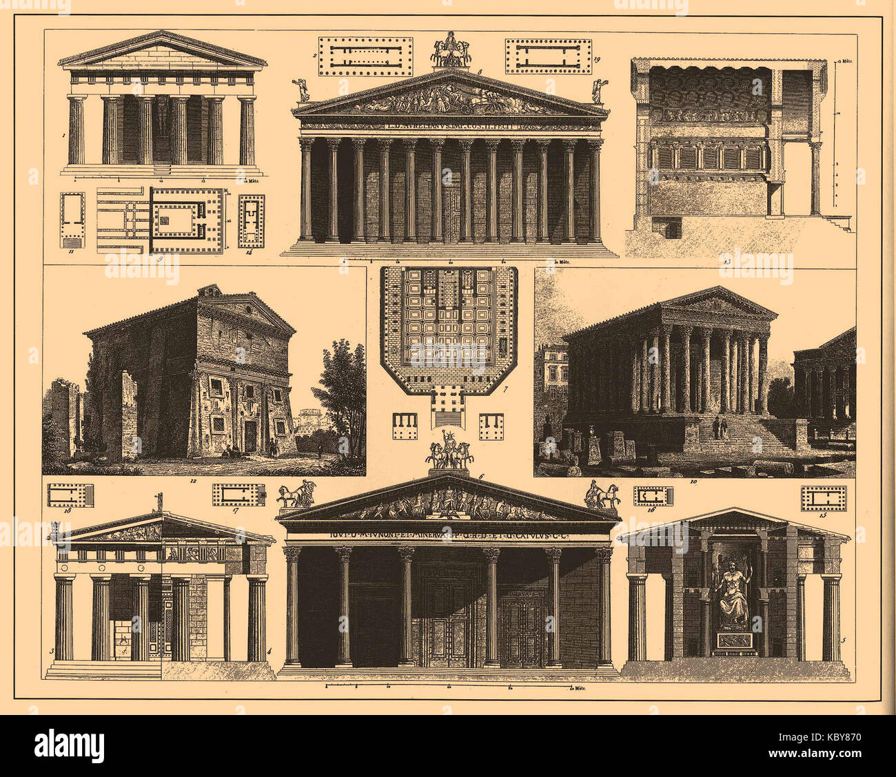 Iconographic Encyclopedia of Science, Literature and Art 416 Stock ...