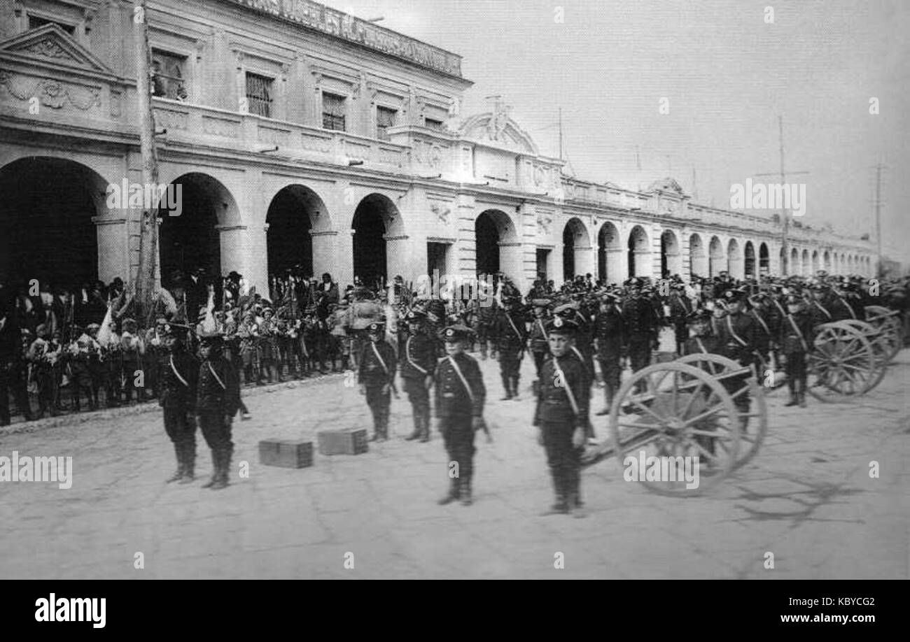 Portal del comercio 1900 Stock Photo - Alamy