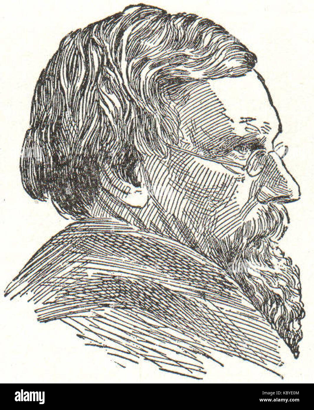 George Innes Face NSRW George Inness Stock Photo - Alamy