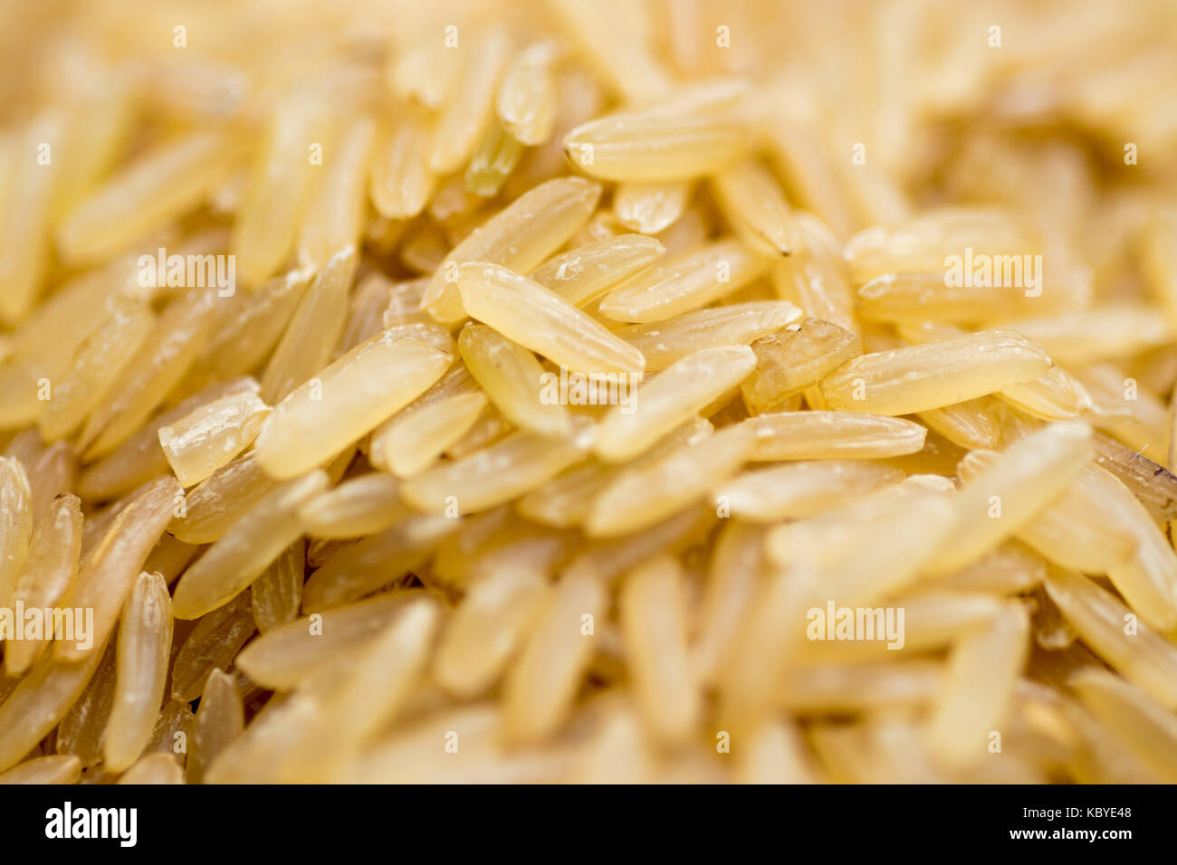 Detail of brown rice Stock Photo - Alamy