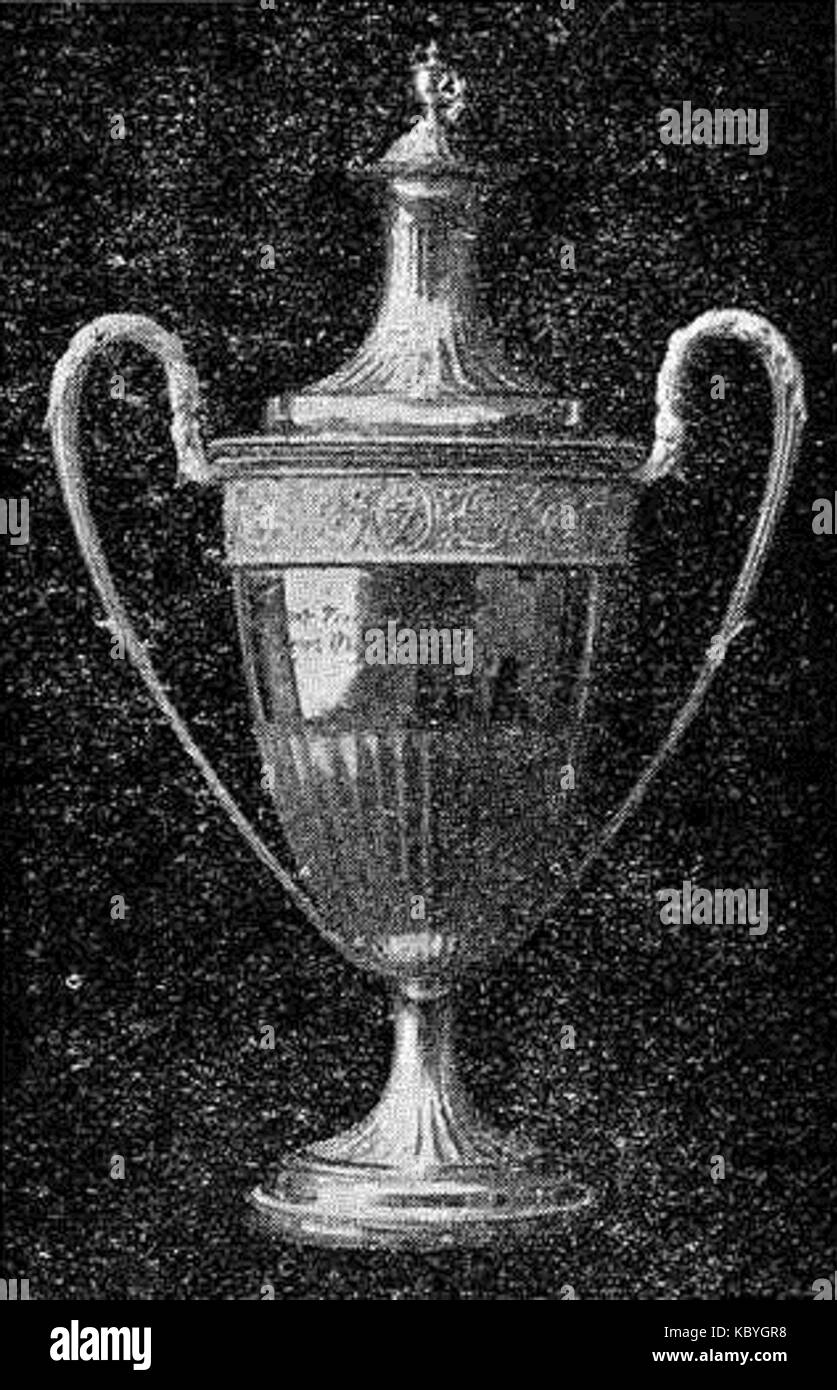 Trofeo do Campionato de Galicia entre 1905 e 1911 Stock Photo