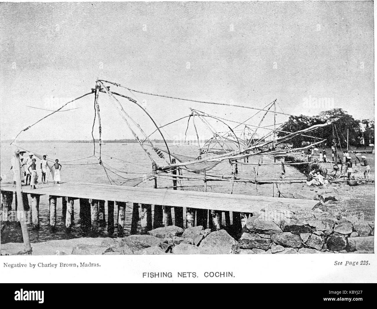 58Cochin Fishing Nets Stock Photo Alamy