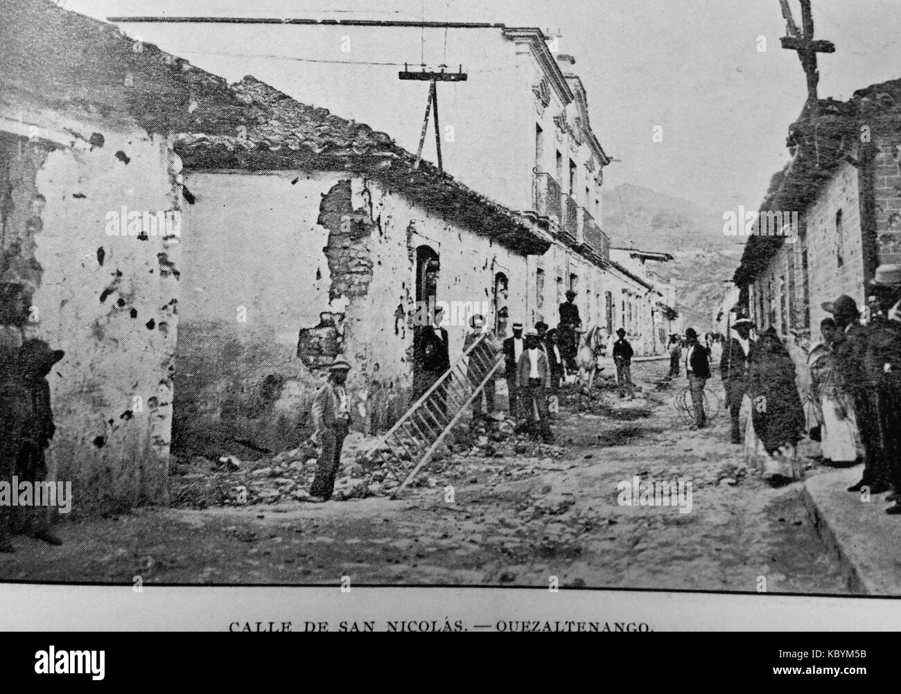 La Ilustracion Pacifico Revolucion Quetzalteca 1897 02 Stock Photo