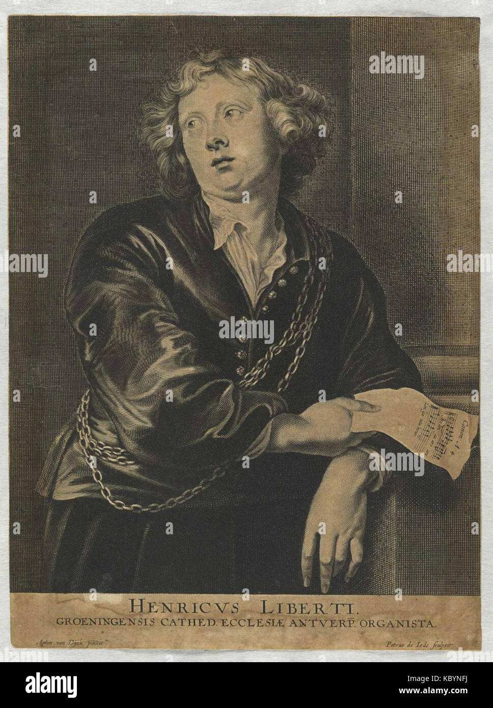 Pieter de Jode, o Jovem Retrato de Henrique Liberti Stock Photo Alamy