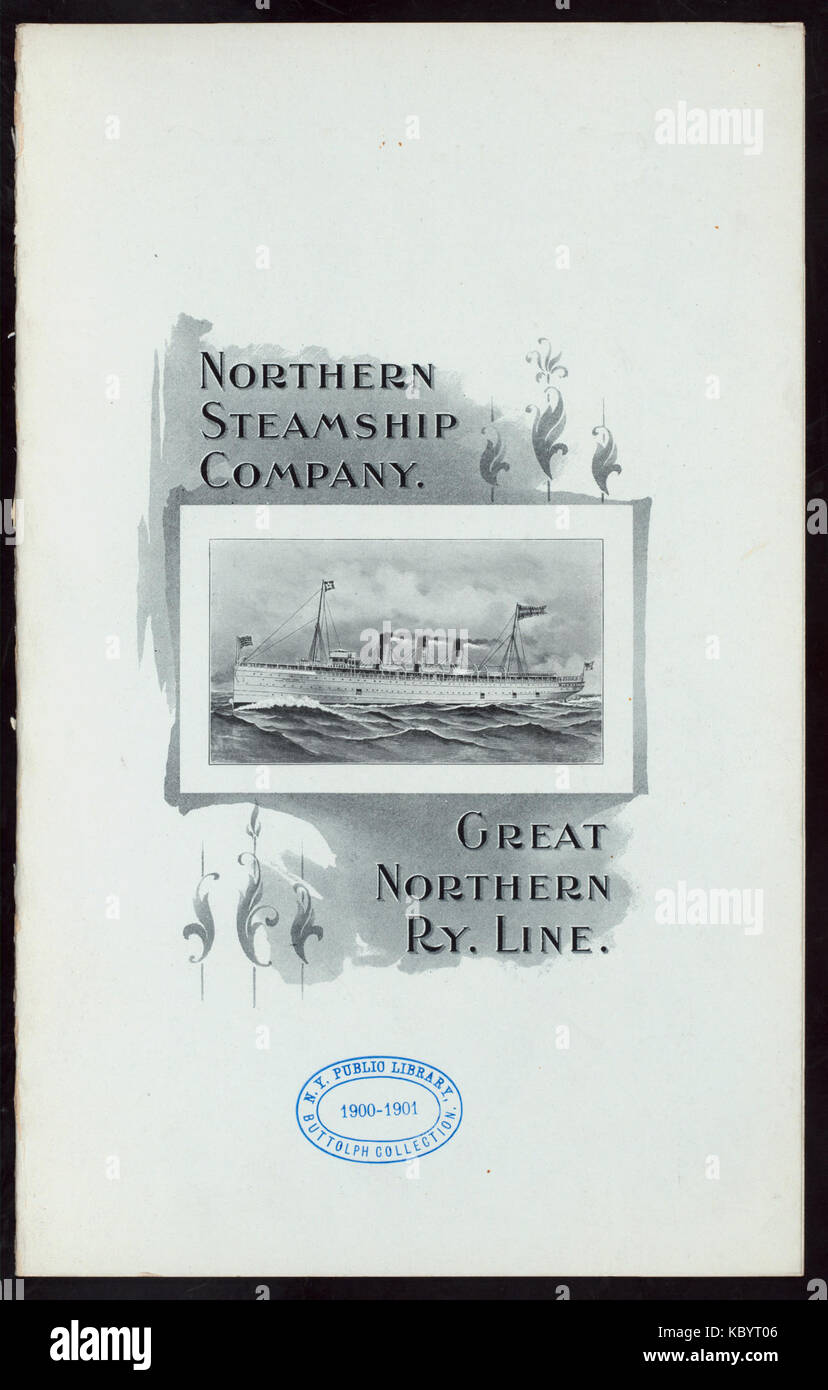 A LA CARTE (held by) NORTHERN STEAMSHIP COMPANY GREAT NORTHERN RY LINE