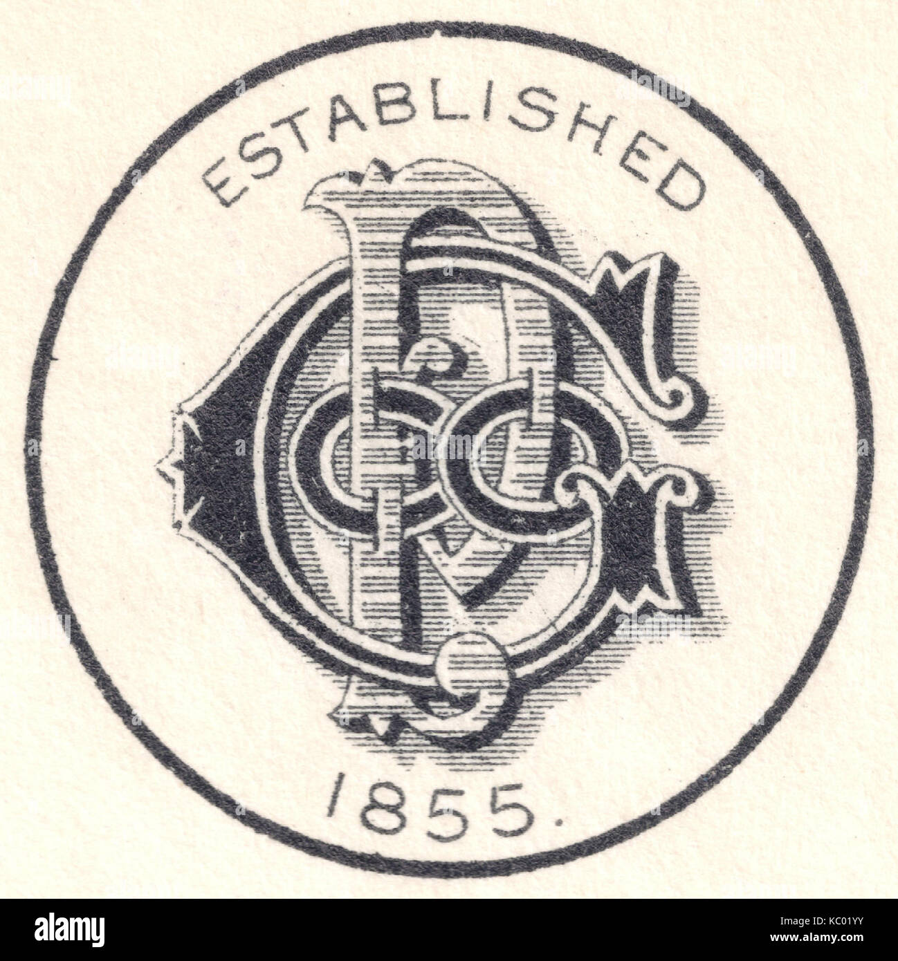 1904 Graham Paper Company Logo Stock Photo Alamy