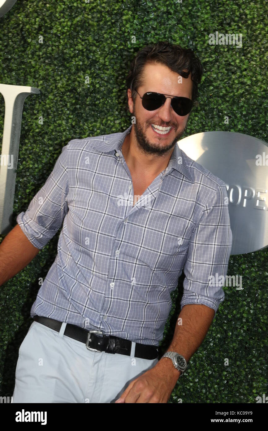 17th Annual USTA Foundation Opening Night Gala at USTA Billie Jean King National Tennis Center - Arrivals  Featuring: Luke Bryan Where: New York City, New York, United States When: 28 Aug 2017 Credit: Macguyver/WENN.com Stock Photo