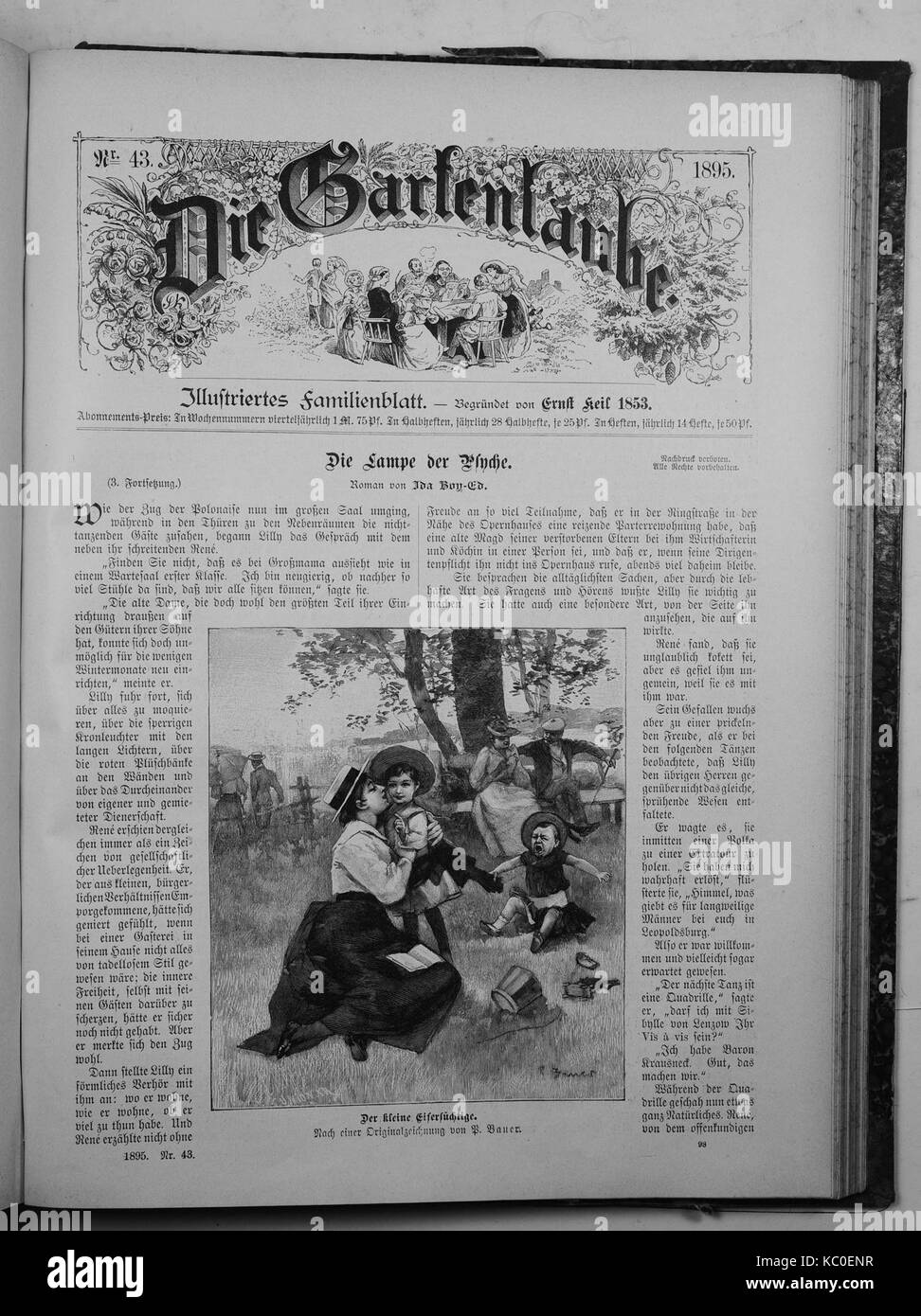 Die Gartenlaube (1895) 725 Stock Photo - Alamy
