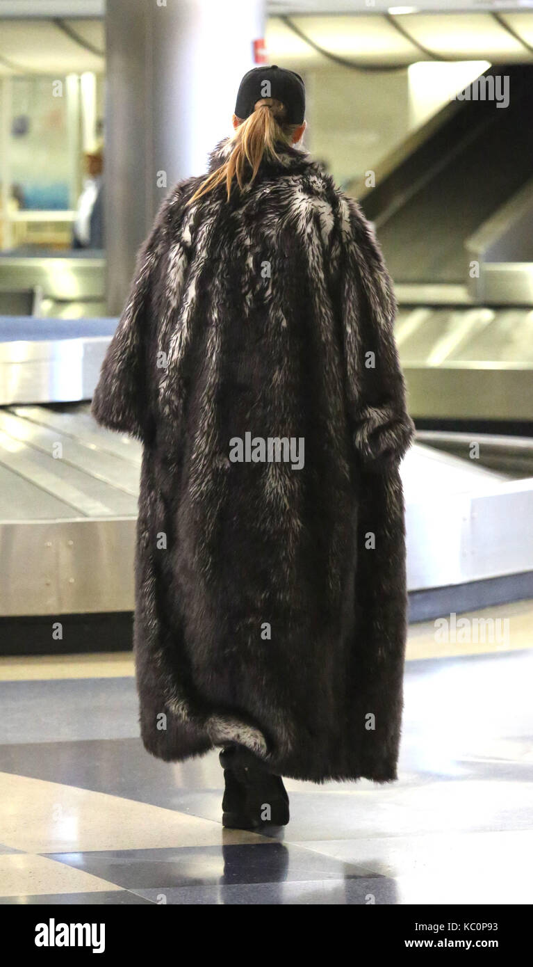 Josephine Skriver and Jasmine Tookes arrive at Los Angeles
