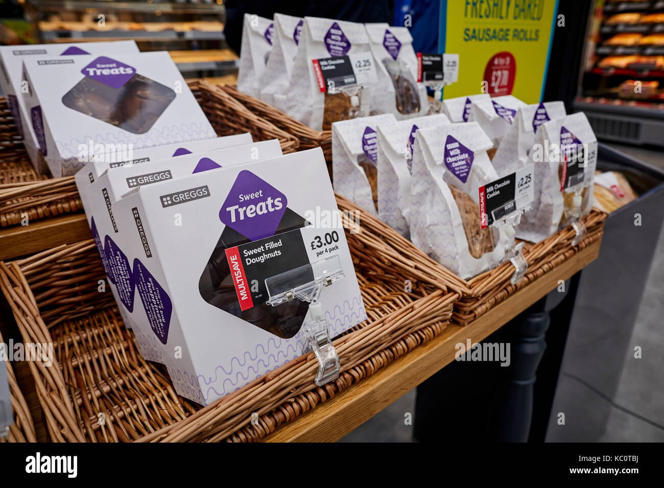Greggs bakery station hi-res stock photography and images - Alamy
