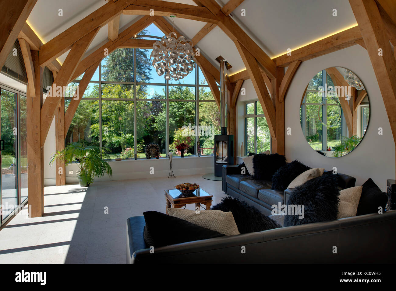 Simon & Gail Abdilla with daughter Sophie, with their new self-build ...