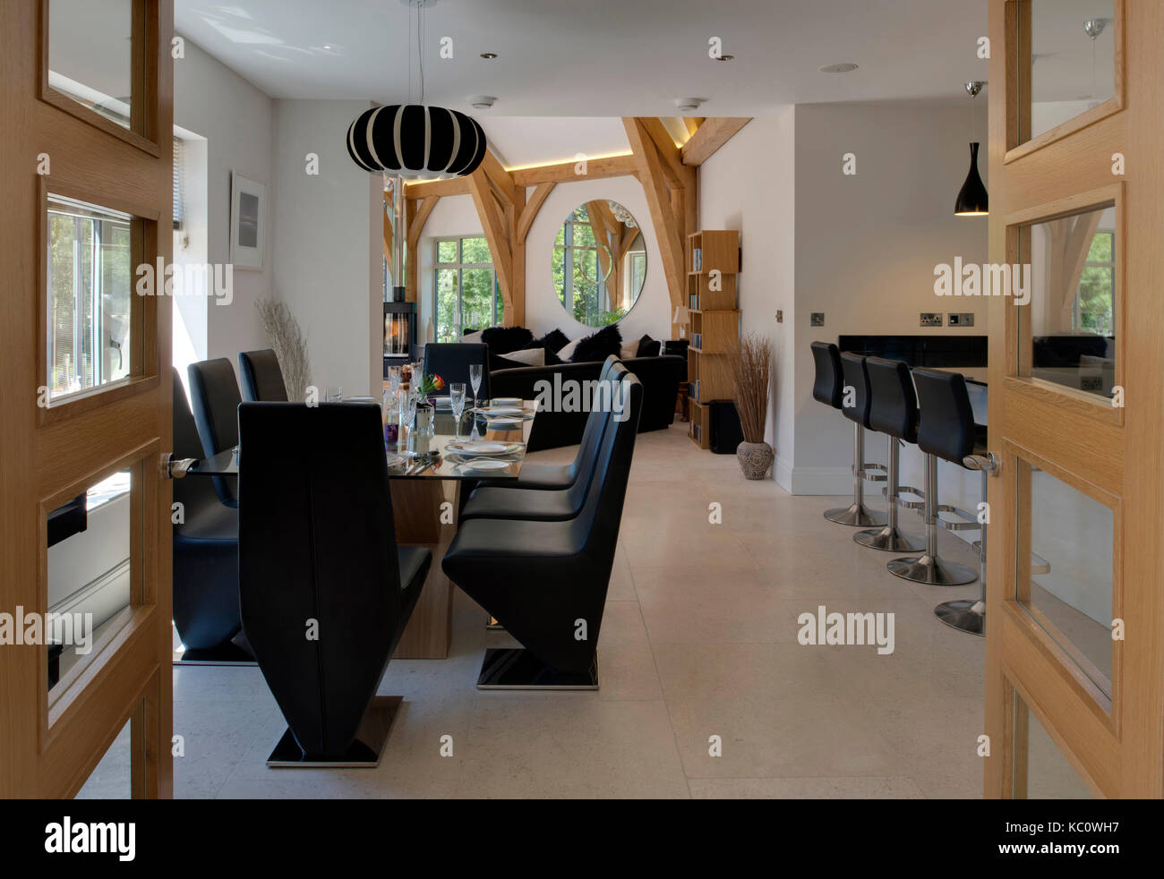 Simon & Gail Abdilla with daughter Sophie, with their new self-build ...