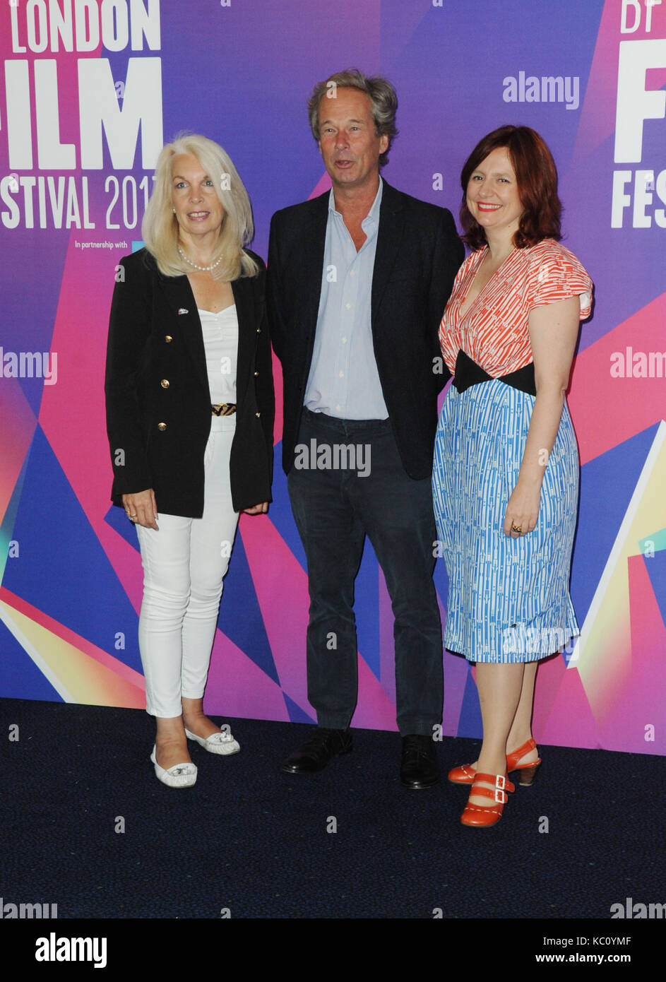 61st BFI London Film Festival 2017 Launch Photocall at Odeon Leicester Square  Featuring: Clare Stewart, Jonathan Cavendish, Amanda Nevell Where: London, United Kingdom When: 31 Aug 2017 Credit: WENN.com Stock Photo