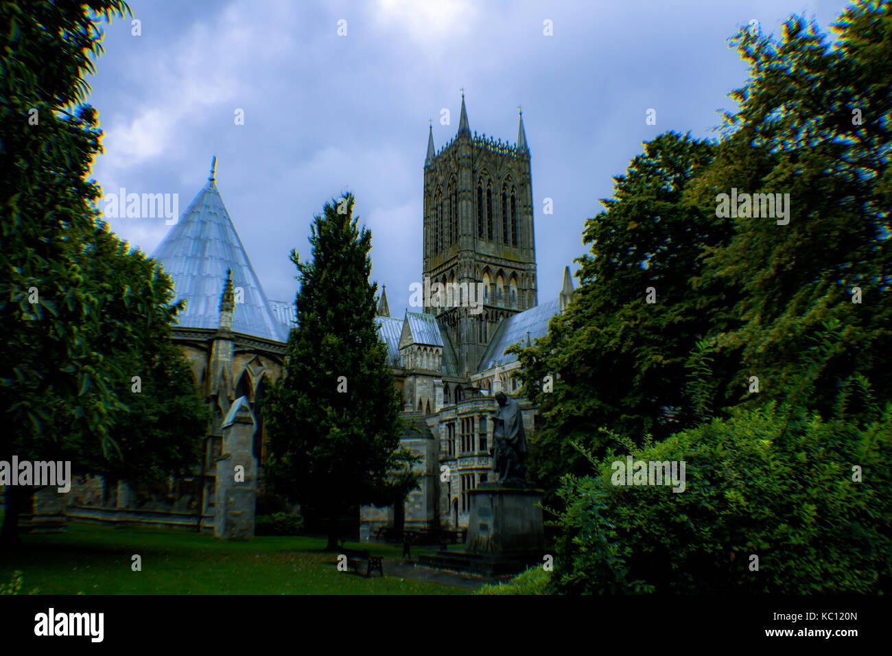 Lincoln Cathedral Stock Photo