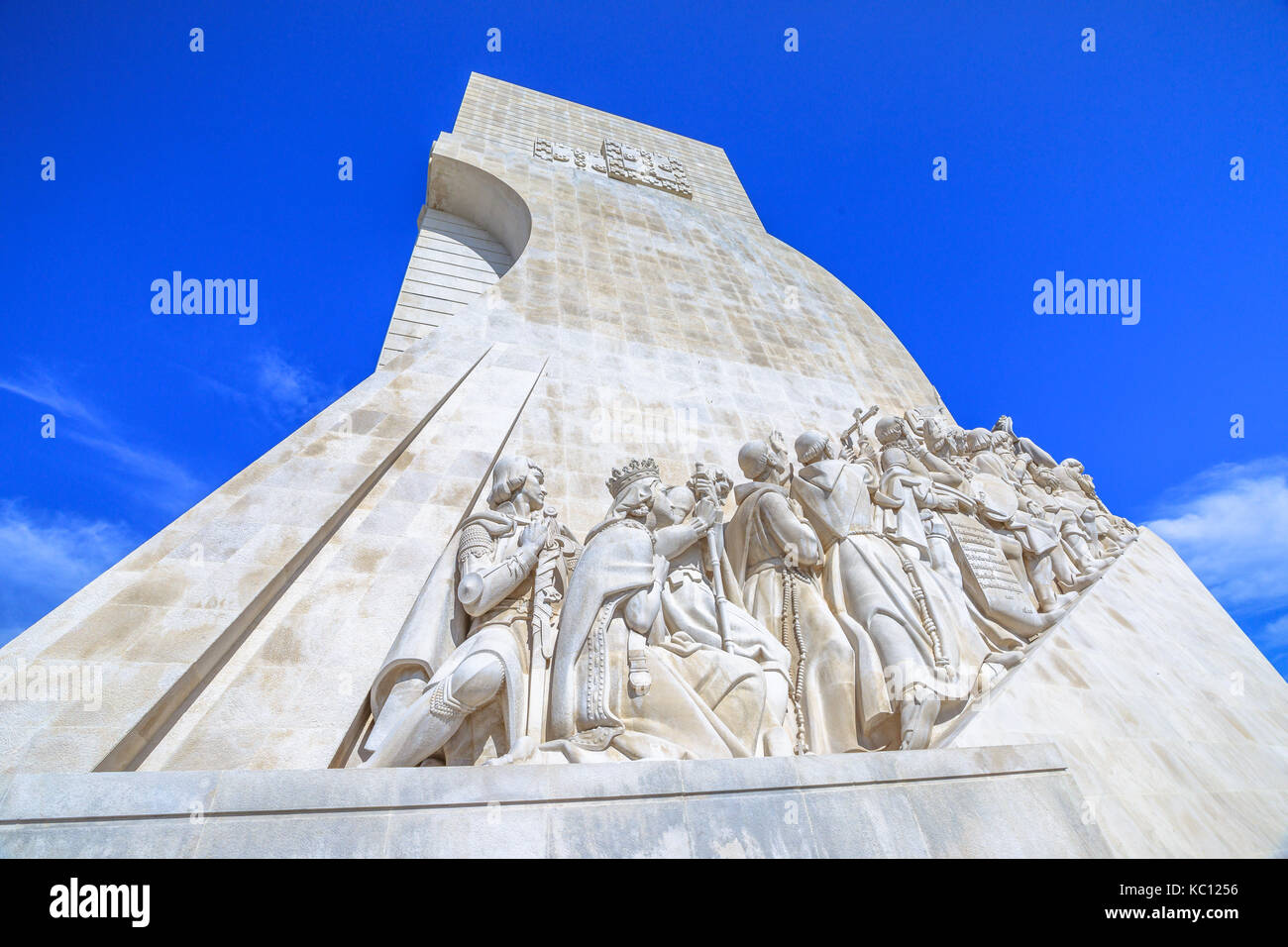 Lisbon Discoveries Monument Stock Photo - Alamy