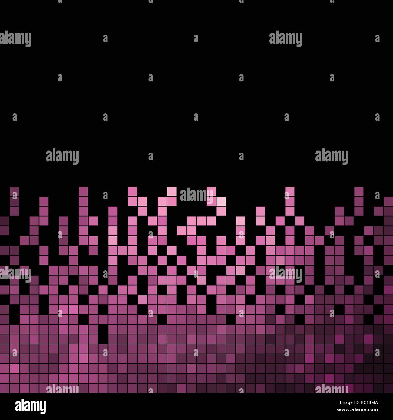 abstract vector square pixel mosaic background Stock Vector Image & Art ...