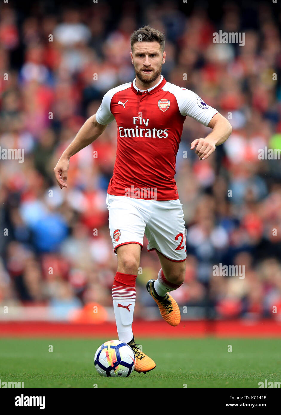 Arsenal's Shkodran Mustafi Stock Photo - Alamy