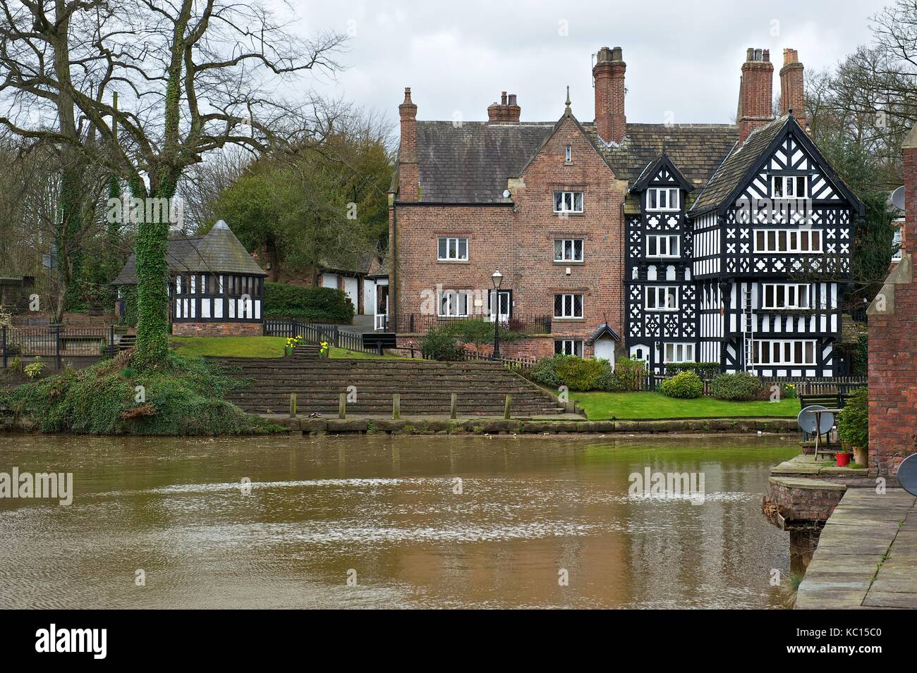 Worsley Village, Salford, Manchester Stock Photo Alamy