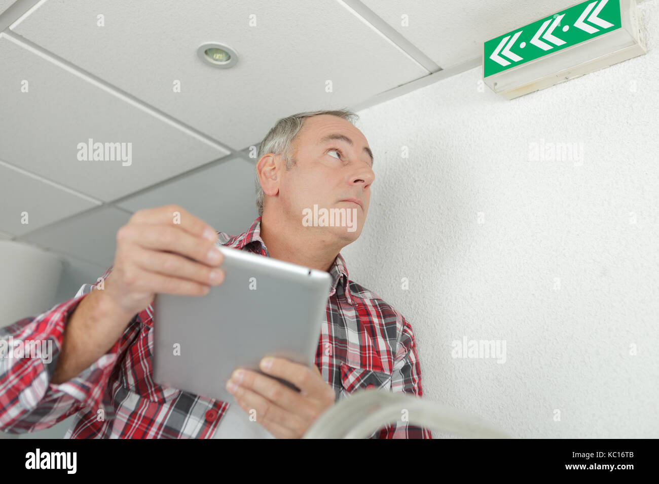building safety inspection Stock Photo Alamy