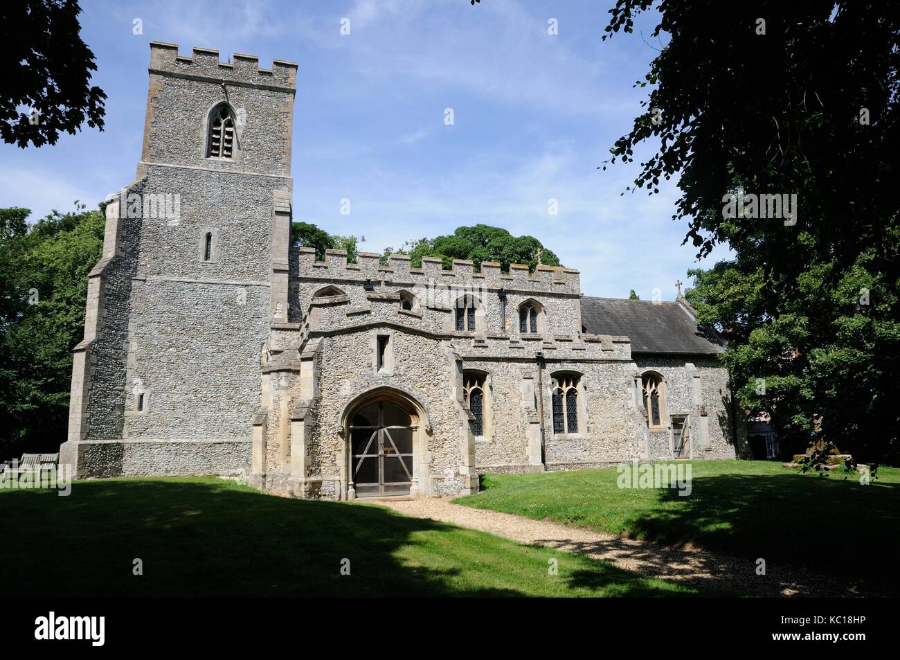 St Faith’s Church, Kelshall, Hertfordshire Stock Photo Alamy